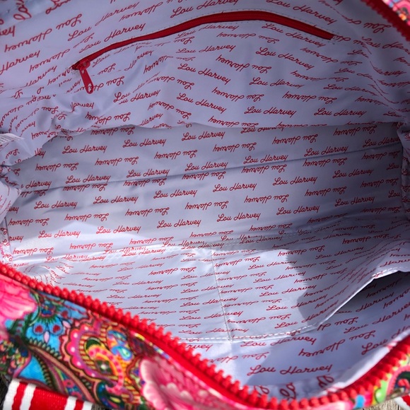 Lou Harvey Pink Marina Diaper Bag! NEW! - Picture 5 of 11